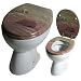 WC-Sitz MDF Strand Muschel Snail Toilettensitz