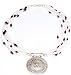 Silver Gemstone Necklace Multi Gem Jewelry 19 inches (snklc092)