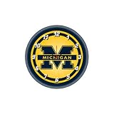 Michigan Wolverines NCAA Round Wall Clock