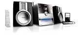 Philips Streamium-WAC3500D Wireless Music Center - Mini chaîne avec station d accueil iPod - lecteur radio/CD/MP3/audio réseau / lecteur/enregistreur numérique