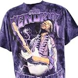 Jimi Hendrix 100% Cotton Tie Dye T-shirt