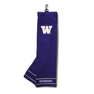 Washington Huskies Embroidered Towel from Team Golf