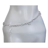 Artisan Jewelry India Waist Belly Chain Sterling Silver 32.5 Inches