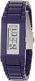 Kenneth Cole Women`s RK4115 Reaction Custom Rectangle Vertical Digital Black Ion Plating Watch