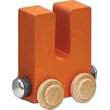 NameTrain Bright Finish Letter Cars - U