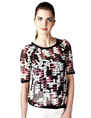 Limited Collection Piano Print Blouse
