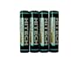 Hitech - 4 AAA Lithium 1100mAh Batteries for Microsoft Bluetooth Notebook Mouse 5000 Mac/Win - Also Works In Any Mouse That Uses AAA Batteries!
