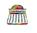 Assorted Color Changing Tie-Dye Motifs Oval Mood Ring Tray - 36 pcs Top Quality - Great Party Favors