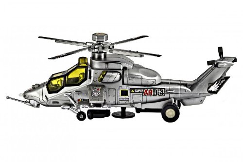 41go0S2Mv0L AH 64 BUMP N GO Helicopter Battery Operated toy Air Force Helicopter Bump & Go Toy Helicopter AH 64 Apache