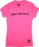 Urban Outfitters - WWF World Wildlife Fund 100% Natural Hot Pink T-Shirt Tee
