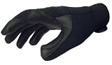 Men's Boston Traveler Deerskin Mechanic Gloves - Black