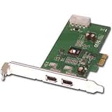 IMAGE OF New Siig Inc Firewire 2 Port Pcie Dv Supports A 1-Lane X1 2.5gbps Pci Express Bus One Way Popular