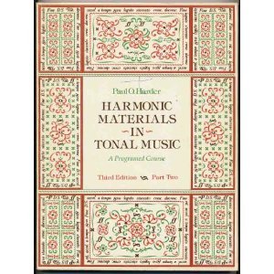 Harmonic Materials in Tonal Music, Part One