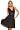 Ebony Black Sheer Flower