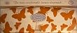 Organic Cotton Sleep Mask Taupe Butterfly Design
