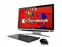 TOSHIBA dynabook Qosmio D710/T5BB デスクトップPC Windows7HomePremium搭載 21.5型ワイド プレシャスブラック PD710T5BSFB
