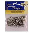 Assorted Spacer Cast Beads, 40 Pc/Pkg