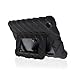 Apple iPad mini iPad mini Retina iPad mini 3 iPad mini Retina Hideaway with Stand Black Gumdrop Cases Silicone Rugged Shock Absorbing Protective Dual Layer Cover Case