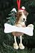 Jack Russell Terrier Dog Dangling/Wobbly Leg Christmas Ornament