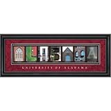 Alabama Crimson Tide Letter Art