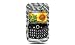 BLACKBERRY CURVE 3G FOR 9300 8520 8530 FULL DIAMOND SILVER ZEBRA thumb