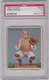1933 Goudey Virgil Davis #210 PSA 3