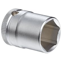 Wera Zyklop 8790 HMB 3/8" Socket, Hex head 11/16" x Length 29mm