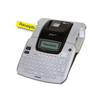 Brother PT-2110 PC-Connectable Labeling System with Carry Case and AC Adapter