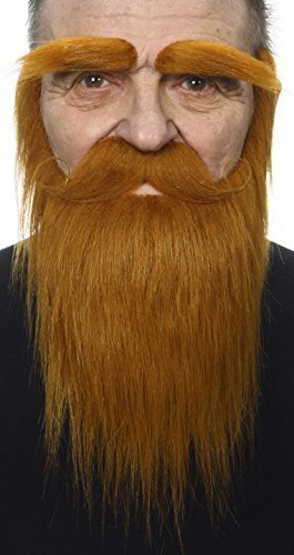 Ginger dad forgot to shave (beard, moustache and eyebrows)