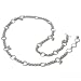 Jewelery India handmade waist belly chain sterling silver 34.5 Inches
