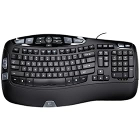 Logitech - Wave Keyboard (clavier filaire)
