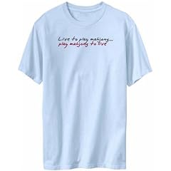 Live To Play Mahjong ,Play Mahjong To Live ! Sport Herren T-Shirt (Hellblau, Gr��en X-Small - XXX-Large)