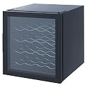 Vinobox KW-16A1 74-Watt 16 Bottle Thermoelectric Wine Cooler / Wine Cellar / Refrigerator with 4 Racks, Black