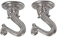 Westinghouse Lighting Corp 1-1/2 Pewter Swag Hook, 2-Pack