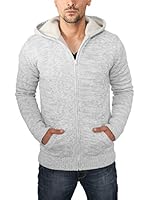 Urban Classics Chaqueta Punto (Gris Claro)