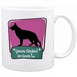 New  German Shepherd Are Human Too ! Retro  Mug Dog