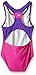 Speedo Little Girls' Infinity Splice 1Piece, Pink, 12