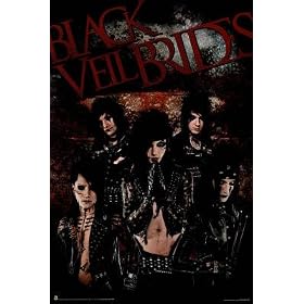 Black Veil Brides Group Music Poster Print - 61x91 cm