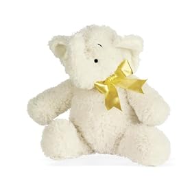 North American Bear Company Smushy Elephant Musical, Ivory
