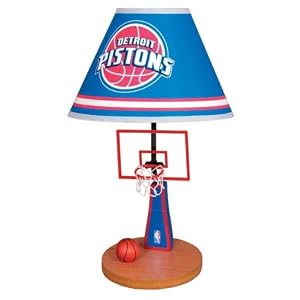 Detroit Pistons Table Lamp by Guidecraft