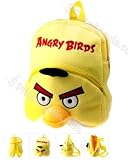 Yellow Angry Bird Plush Backpack approx 13