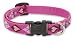 Lupine 1/2-Inch Puppy Love 8-12-Inch Adjustable Dog Collar for Small Dogs