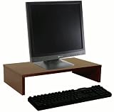 OFC Express Monitor Stand / TV Stand 20.5 x 11 x 5.25, Empire Mahogany