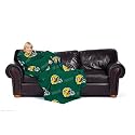 Green Bay Packers Adult Comfy Throw Blanket with Sleeves