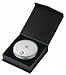 Kitchen & Housewares : Danielle Silver Round Compact 5x Magnification Mirror Made With Swarovski Elements And Comes With Gift Box & Pouch