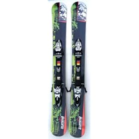 Summit Marauder 125cm Skiboards Snowblades Short Skis Release Bindings 09/10 thumbnail