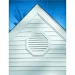 Alcoa Home Exteriors OCTGV18 PW 18" Octagon Gable Vent