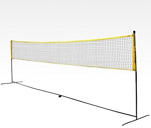 Le Petit Sports - Portable Badminton Net (20ft - 6.10m - Official Size) or Tennis Net (18ft Official Usta Tournament Size) or Pickle Ball Net or Volley Ball Net (20ft) by Le Petit Sports
