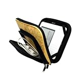 CaseCrown Double Memory Foam Pouch Case With A Front Pocket For Kindle2 (Antique Map)