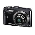Casio Exilim EX-H20G GPS-Digitalkamera (14 Megapixel, 10-fach opt, Zoom, 7,6 cm (3 Zoll) Display, bildstabilisiert) schwarz